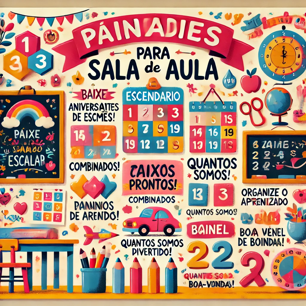 Painéis para Sala de Aula