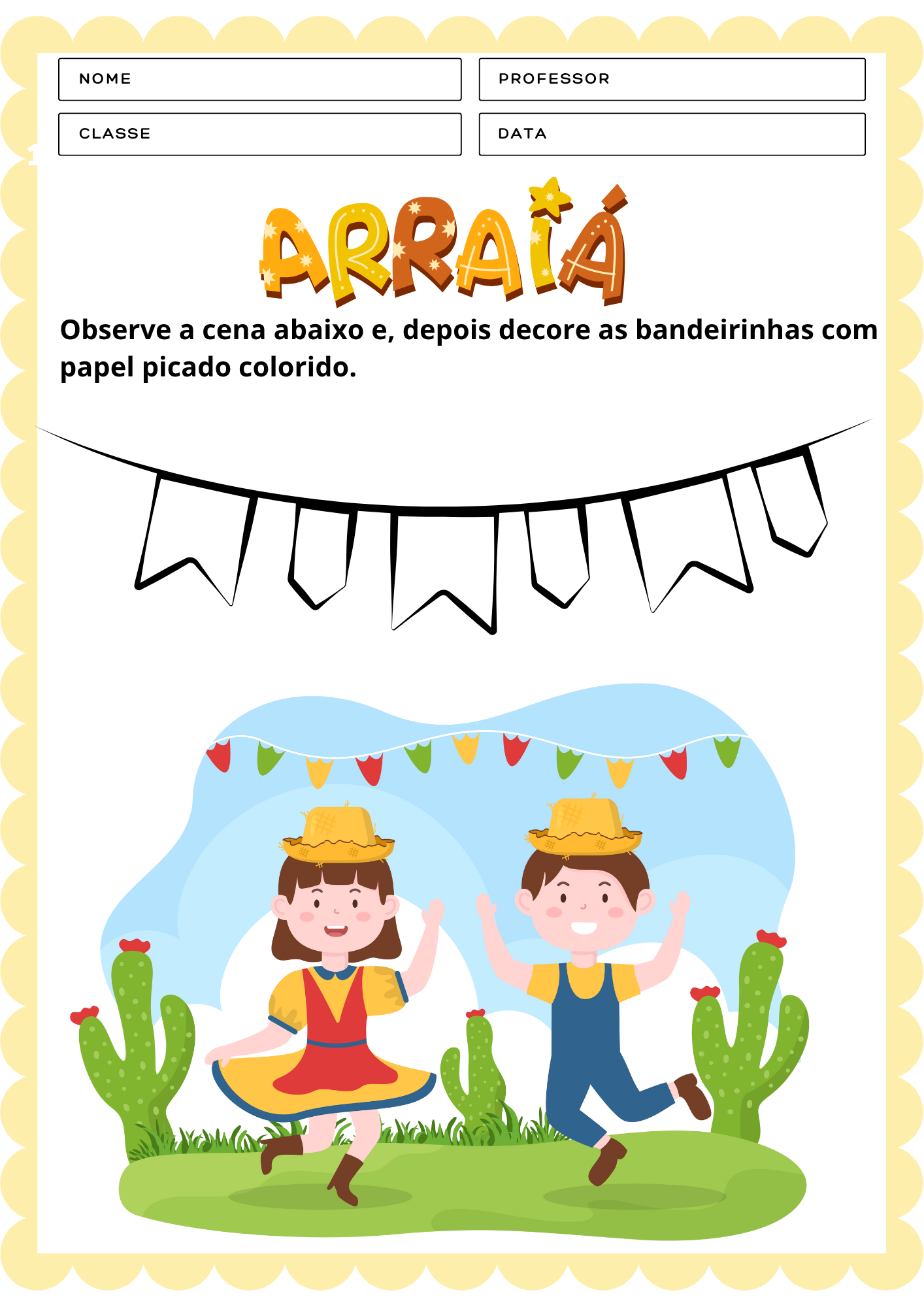 São João na Educação Infantil – Nanaeduca
