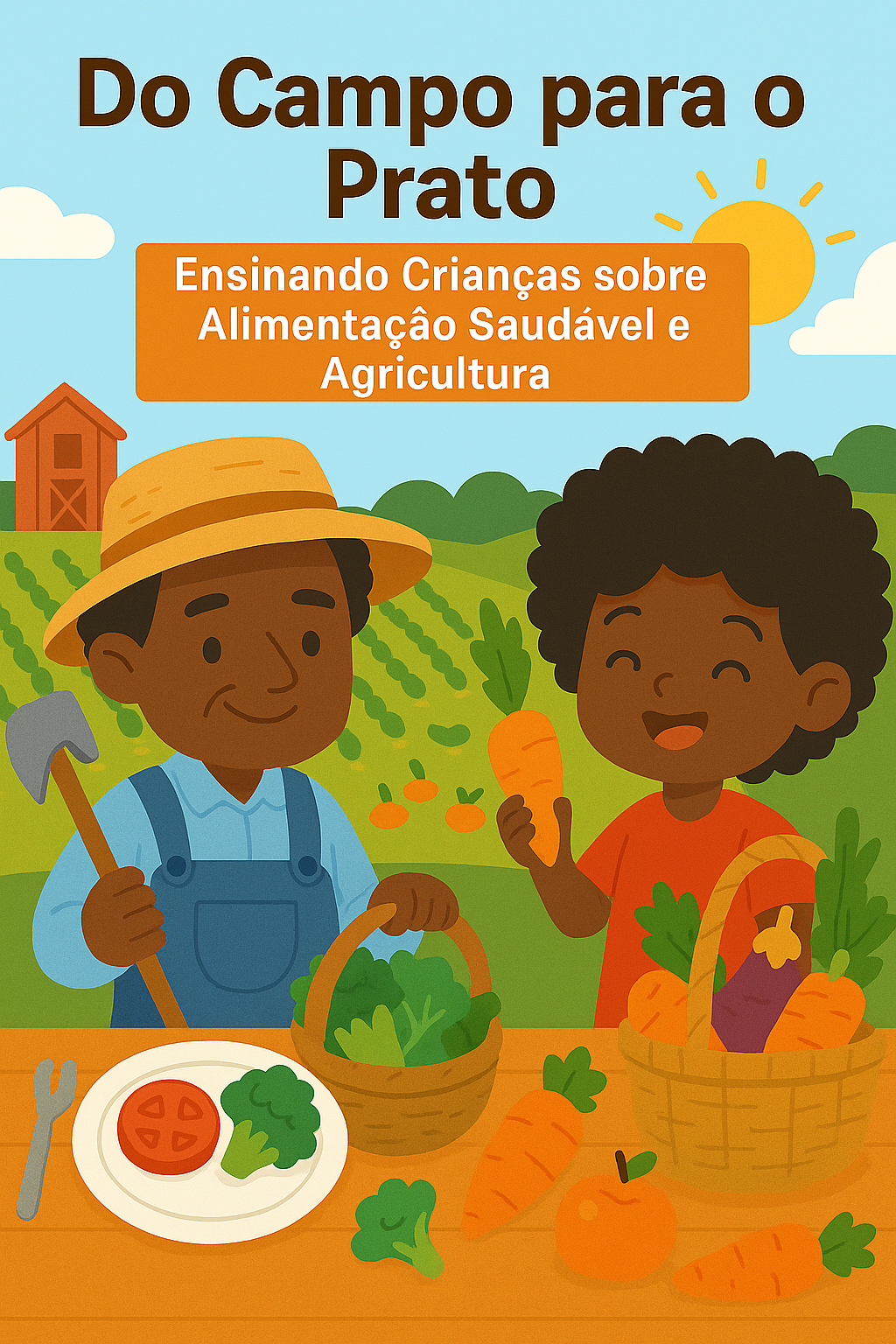 Do Campo para o Prato: Ensinando Crianças sobre Alimentação Saudável e Agricultura