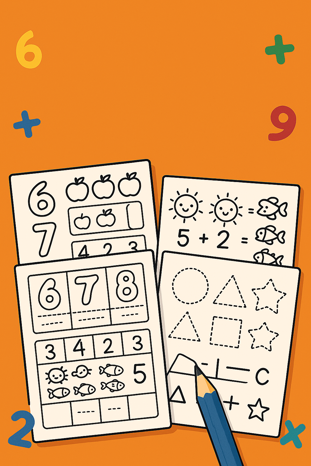 Atividades de Matemática para Educação Infantil — Para Imprimir e se Divertir!