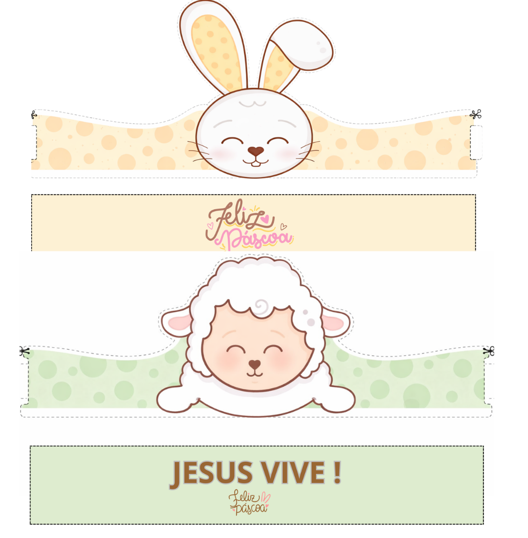 chapéu para páscoa