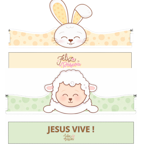 chapéu para páscoa