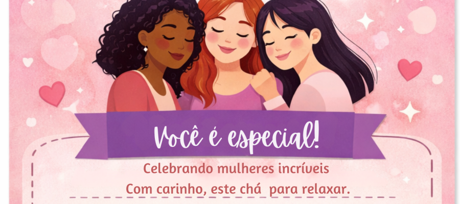 Lembrança dia Internacional da Mulher