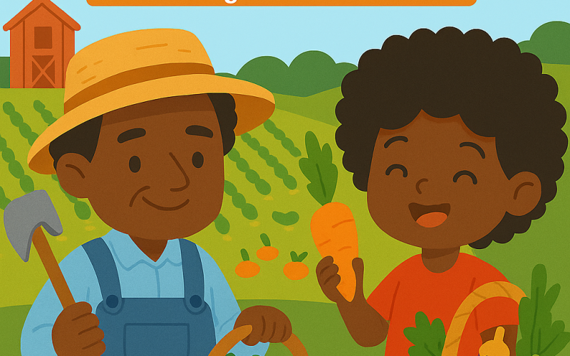 Do Campo para o Prato: Ensinando Crianças sobre Alimentação Saudável e Agricultura