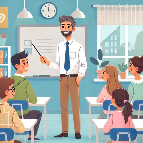 Folder Para Reunião de Pais e Mestres